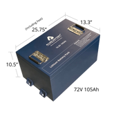 Allied Lithium 72V 105AH Single Bank Golf Cart & UTV Battery